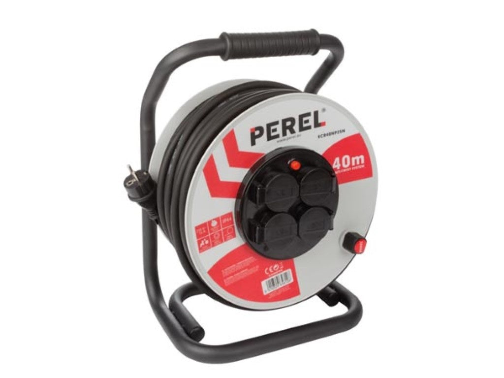 5410329656126 - PROFESSIONAL NEOPREEN KABELWASCHER - 40 m - 3G25 - 4 STOP-Anschlüsse - TERMINAL