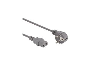 5410329656416 - - Netzkabel - Farbe grau - cee 7 7 90° + c13 - 30 m - 3g10 mm² - 3g10 mm² - 30 m - 3g10 mm² - 30 mm² - 30 m