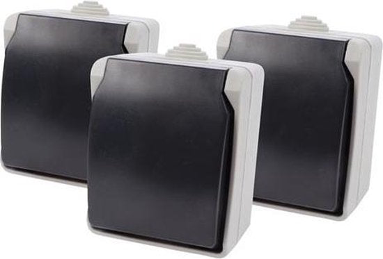 5410329667627 - Steckdose - Außenbereich - Ip54 - Stift-Erde - 3 St 5410329667627 - Steckdose - Außenbereich - Ip54 - Stift-Erde - 3 St