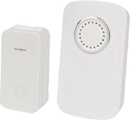 5410329669300 - Türklingel Ip44 Wireless Plug-in 150 Meter Weiß