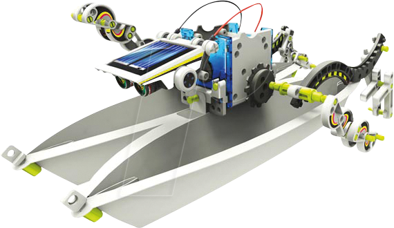 5410329675066 - Velleman Lernroboter-Bausatz mit Solarantrieb - 14-In-1