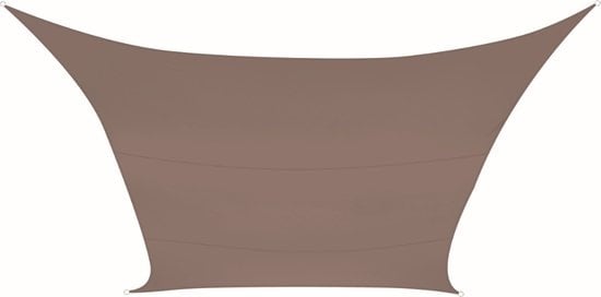 5410329680534 - Schattentuch wasserabweisend 4 x 3 m 160 g m² Polyester rechteckig taupe