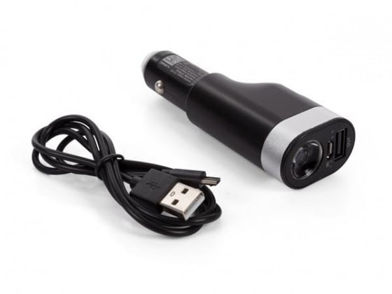 5410329702151 - Velleman 6-In-1 Autoladegerät   Powerbank   LED-Taschenlampe   Gürtelschneider   Nothammer