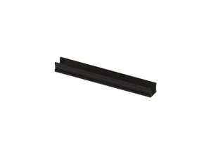 5410329734060 - SLIMLINE 15 mm - ALUMINIUMPROFIL FÜR LED-STREIFEN - ELOXIERTES ALUMINIUM - SCHWARZ - 2 m