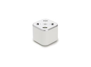 5410329747305 - Hq Power - smart usb Station mit 3 x usb + 1 x usb Fast Charge qc 30 + 1 x Type-C Ausgänge - max 96 a - max 48 w - weiß