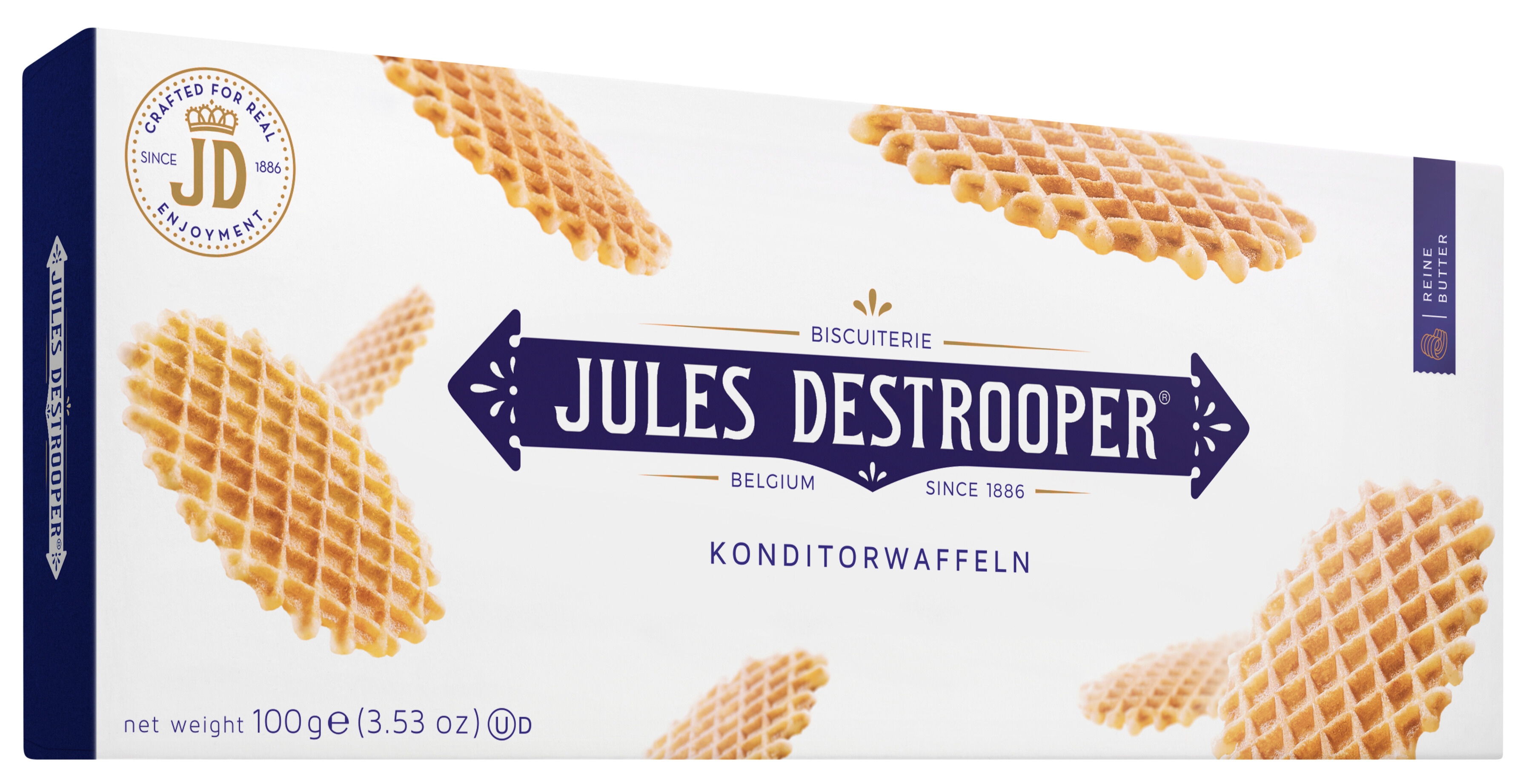 5410471111238 - KONDITORWAFFELN von Jules Destrooper 100g 5410471111238 - KONDITORWAFFELN von Jules Destrooper 100g