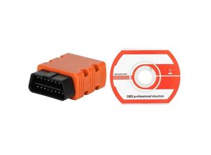 5410488727866 - Bluethy - 2 KW902 ELM-Scanner Auto-WiFi-Diagnosescanner-Codeleser zur Erkennung von 12-V-Diesel- und infahrzeugen(Orange)