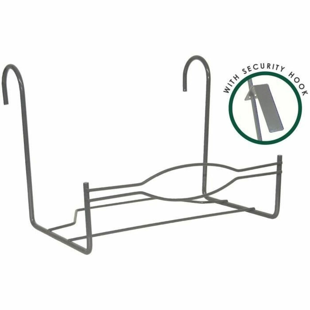5410527122201 - Halterung für Blumenkästen Balcony Grau Anthrazit 5410527122201 - Halterung für Blumenkästen Balcony Grau Anthrazit