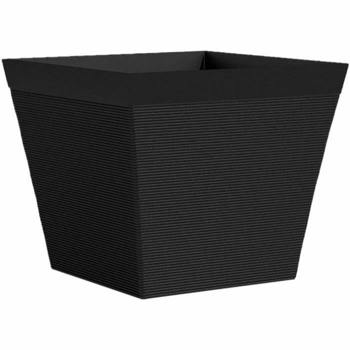 5410527152482 - Pflanzentopf Garten ID schwarz quadratisch 29 x 26 cm