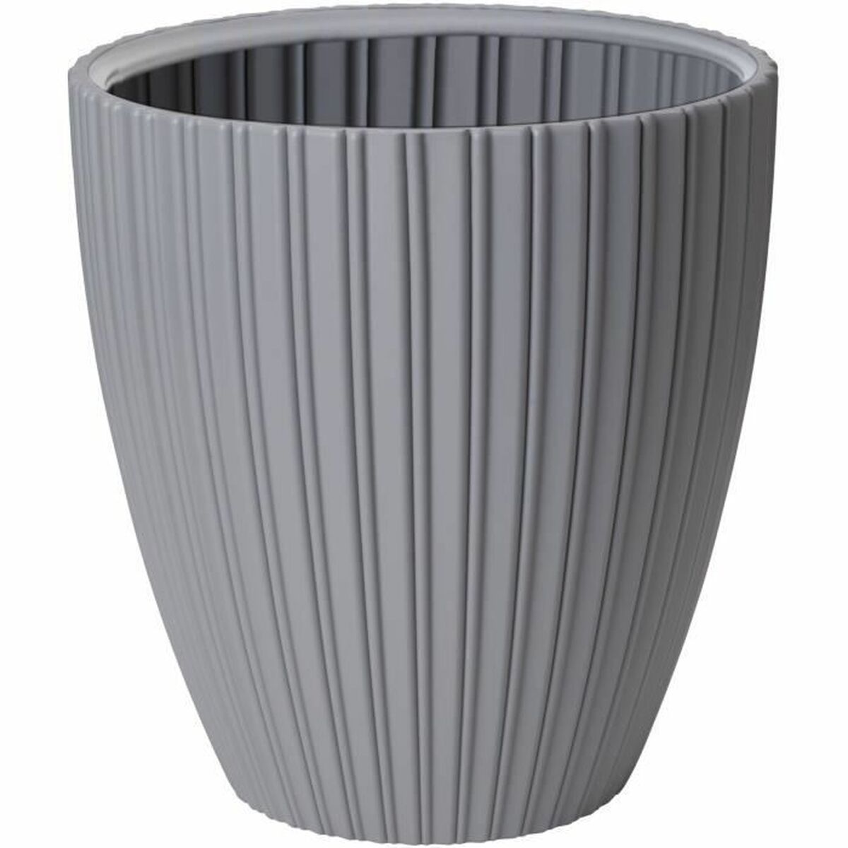 5410527161804 - Blumentopf Fancy Grau Polyäthylen 40 x 42 cm 5410527161804 - Blumentopf Fancy Grau Polyäthylen 40 x 42 cm