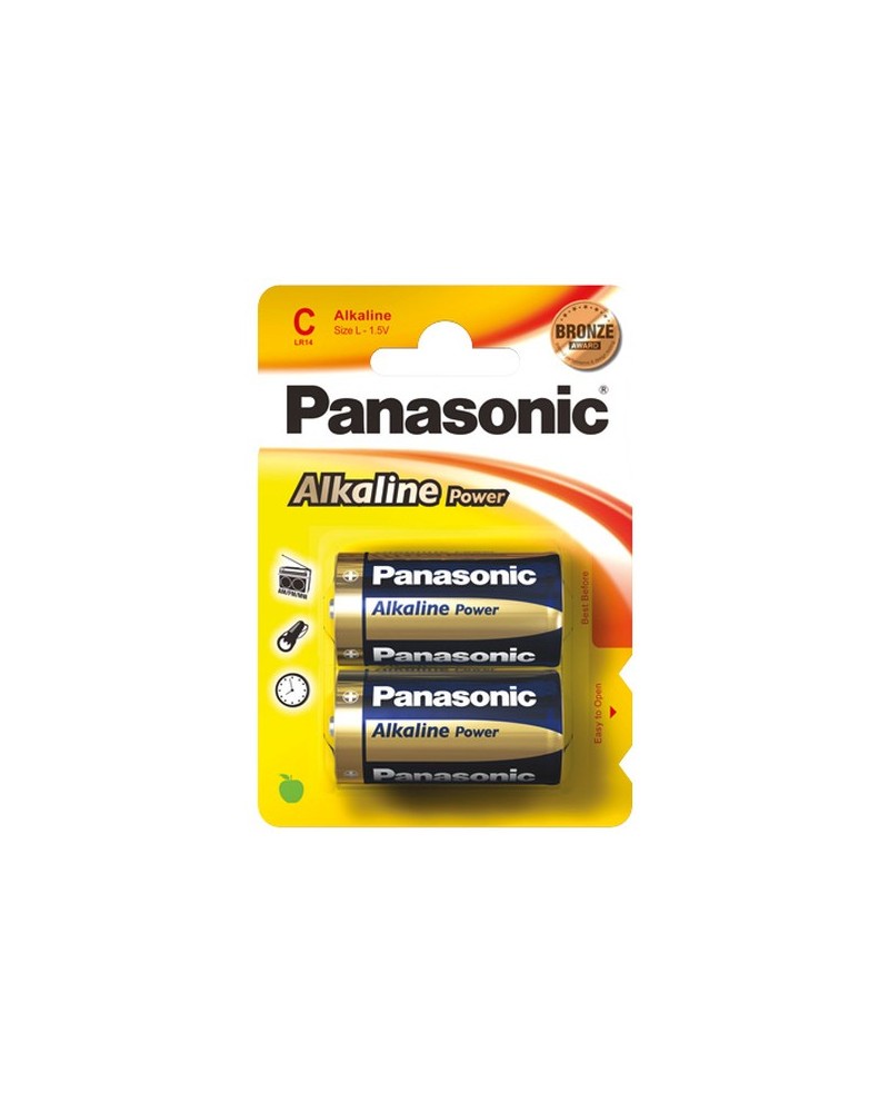 5410853039242 - Batterie Alkaline Baby c LR14 15V Alkaline Power Retail Blister (2-Pack) - Panasonic