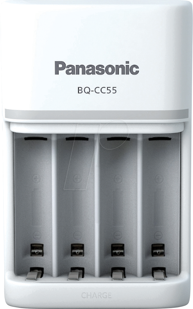 5410853063926 - Panasonic - eneloop BQ-CC55 Smart & Quick Charger mit Überladeschutz unbestückt