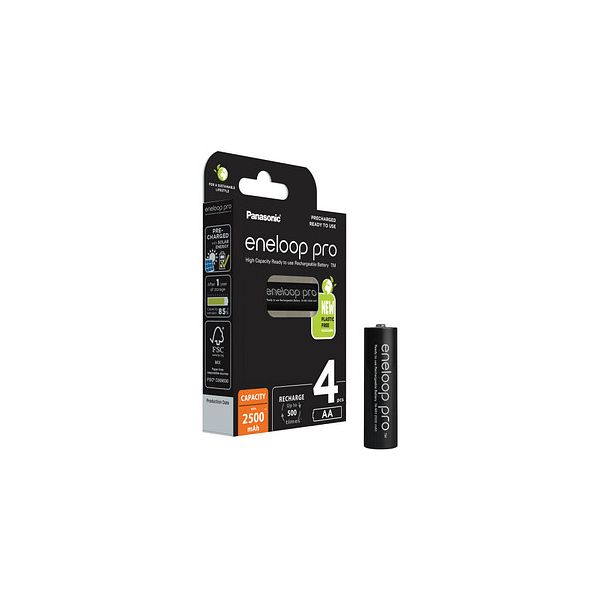 5410853064152 - ENELOOP P 4XAAC - eneloop pro NiMh Akku AA (Mignon) 2500 mAh 4er-Pack