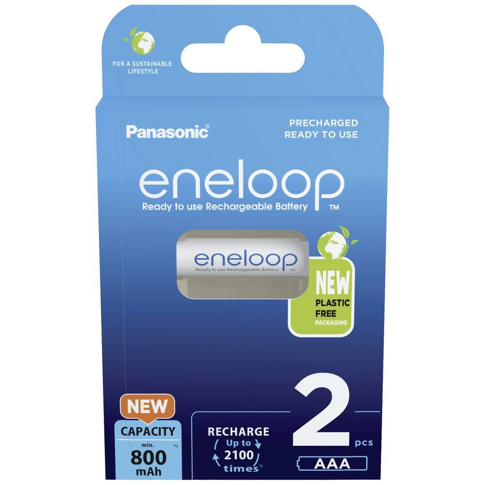 5410853064268 - ENELOOP 2XAAAB - eneloop NiMh Akku AAA (Micro) 800 mAh 2er-Pack 5410853064268 - ENELOOP 2XAAAB - eneloop NiMh Akku AAA (Micro) 800 mAh 2er-Pack