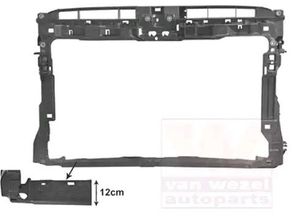 5410909518172 - VAN WEZEL Schlossträger VW 5766678 5G0805588L5G0805588R FrontverkleidungSchlossblechFrontmaske