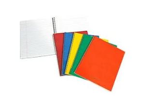 5411028020164 - AURORA Notizbuch DIN A4 Liniert Spiralbindung Pappe Farbig sortiert Nicht perforiert 120 Seiten