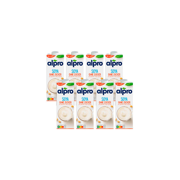 5411188119326 - ohne Zucker Sojadrink 5411188119326 alpro 8 Liter