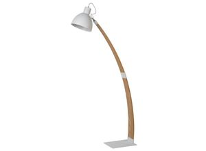 5411212030795 - Curf - Stehlampe Mit Leselampe - 1xE27 - Weiß - Lucide