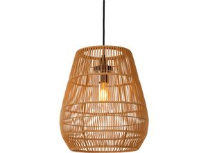 5411212031891 - Nerida - Pendelleuchten Innen Außen - ø 35 cm - 1xE27 - IP44 - Natürlich - Lucide