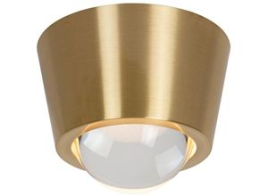 5411212040640 - Rigon - Deckenleuchte - ø 9 cm - led - 1x7W 3000K - Mattes Gold   Messing - Lucide