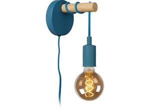 5411212082930 - POLA - Wandleuchte Kinderzimmer - 1xE27 - Blau