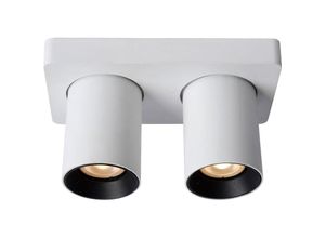 5411212092564 - Nigel - Deckenstrahler - led Dim to warm - GU10 - 2x5W 2200K 3000K - Weiß - Lucide