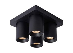 5411212092595 - Nigel - Deckenstrahler - led Dim to warm - GU10 - 4x5W 2200K 3000K - Schwarz - Lucide