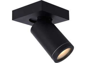 5411212092618 - Taylor - Deckenstrahler Badezimmer - led Dim to warm - GU10 - 1x5W 2200K 3000K - IP44 - Schwarz - Lucide