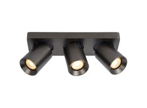 5411212093004 - Nigel - Deckenstrahler - led Dim to warm - GU10 - 3x5W 2200K 3000K - Anthrazit - Lucide