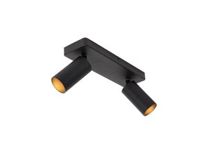 5411212093509 - Clubs - Deckenstrahler - 2xGU10 - Schwarz - Lucide
