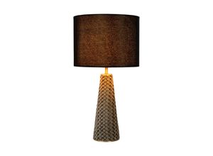 5411212105295 - Extravaganza velvet - Tischlampe - ø 25 cm - 1xE27 - Schwarz - Lucide