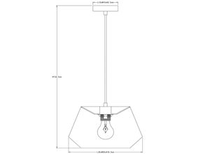 5411212106308 - Jessica - Pendelleuchten - ø 30 cm - 1xE27 - Rosa - Lucide