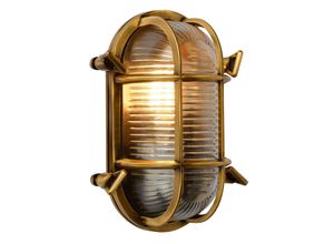 5411212114884 - Dudley - Wandleuchte Innen Außen - 1xE27 - IP65 - Mattes Gold Messing - Lucide 5411212114884 - Dudley - Wandleuchte Innen Außen - 1xE27 - IP65 - Mattes Gold Messing - Lucide