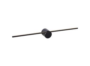 5411212126924 - Mizar - Wandleuchte Badezimmer - led - 1x6W 2700K - IP44 - Schwarz - Lucide