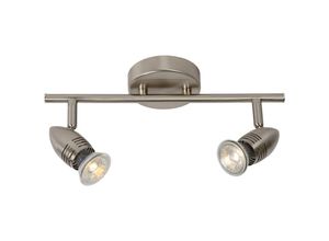 5411212133397 - Caro-led - Deckenstrahler - led - GU10 - 2x5W 2700K - Chrom Matt - Lucide