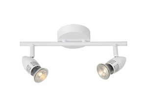 5411212133403 - Caro-led - Deckenstrahler - led - GU10 - 2x5W 2700K - Weiß - Lucide