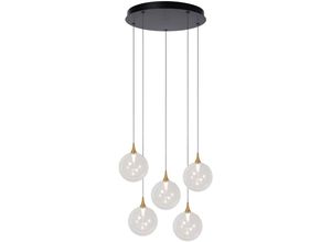 5411212134806 - Premium gisela - Pendelleuchten - ø 48 cm - led Dim - 5x38W 2700K - Transparent - Lucide