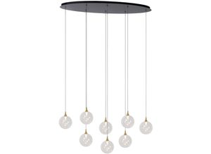 5411212134820 - Premium gisela - Pendelleuchten - led Dim - 8x39W 2700K - Transparent - Lucide