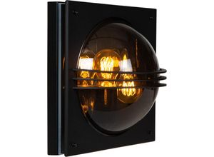 5411212144447 - Privas - Wandleuchte Innen Außen - 2xE27 - IP44 - Schwarz - Lucide