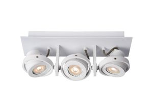 5411212176868 - Landa - Deckenstrahler - led Dim to warm - GU10 - 3x5W 2200K 3000K - Weiß - Lucide