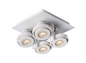 5411212176882 - Landa - Deckenstrahler - led Dim to warm - GU10 - 4x5W 2200K 3000K - Weiß - Lucide