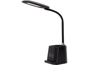 5411212185914 - Penny - Schreibtischlampe - led Dim - 1x47W 3000K - Mit kabellosem Ladegerät - Schwarz - Lucide