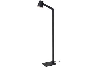 5411212201737 - Mizuko - Stehlampe Mit Leselampe - ø 13 cm - 1xE14 - Schwarz - Lucide