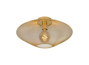 5411212211361 - Mesh - Deckenleuchte - ø 45 cm - 1xE27 - Mattes Gold   Messing - Lucide