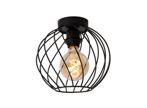 5411212211477 - Danza - Deckenleuchte - ø 25 cm - 1xE27 - Schwarz - Lucide