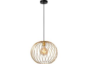 5411212211521 - Danza - Pendelleuchten - ø 40 cm - 1xE27 - Mattes Gold   Messing - Lucide