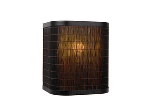 5411212211613 - Wandleuchte Tagalog aus Rattan schwarz natur