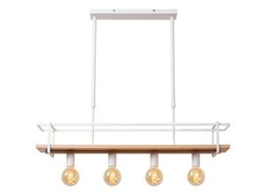 5411212211767 - Milonga - Pendelleuchten - 4xE27 - Weiß - Lucide