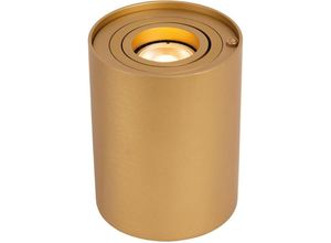 5411212221636 - Tube - Tischlampe - ø 96 cm - led 3 StepDim - GU10 - 1x5W 2600K 2800K - Mattes Gold   Messing - Lucide