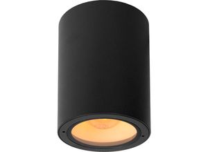 5411212272034 - Volantis - Deckenstrahler Innen Außen - ø 108 cm - 1xE27 - IP54 - Schwarz - Lucide